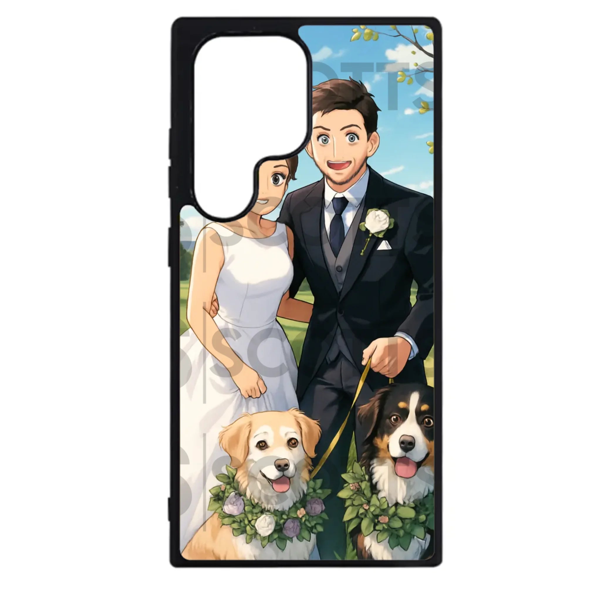 Custom Personalised Anime - Manga Animated Rubber TPU Case for iPhone, Samsung & Pixel