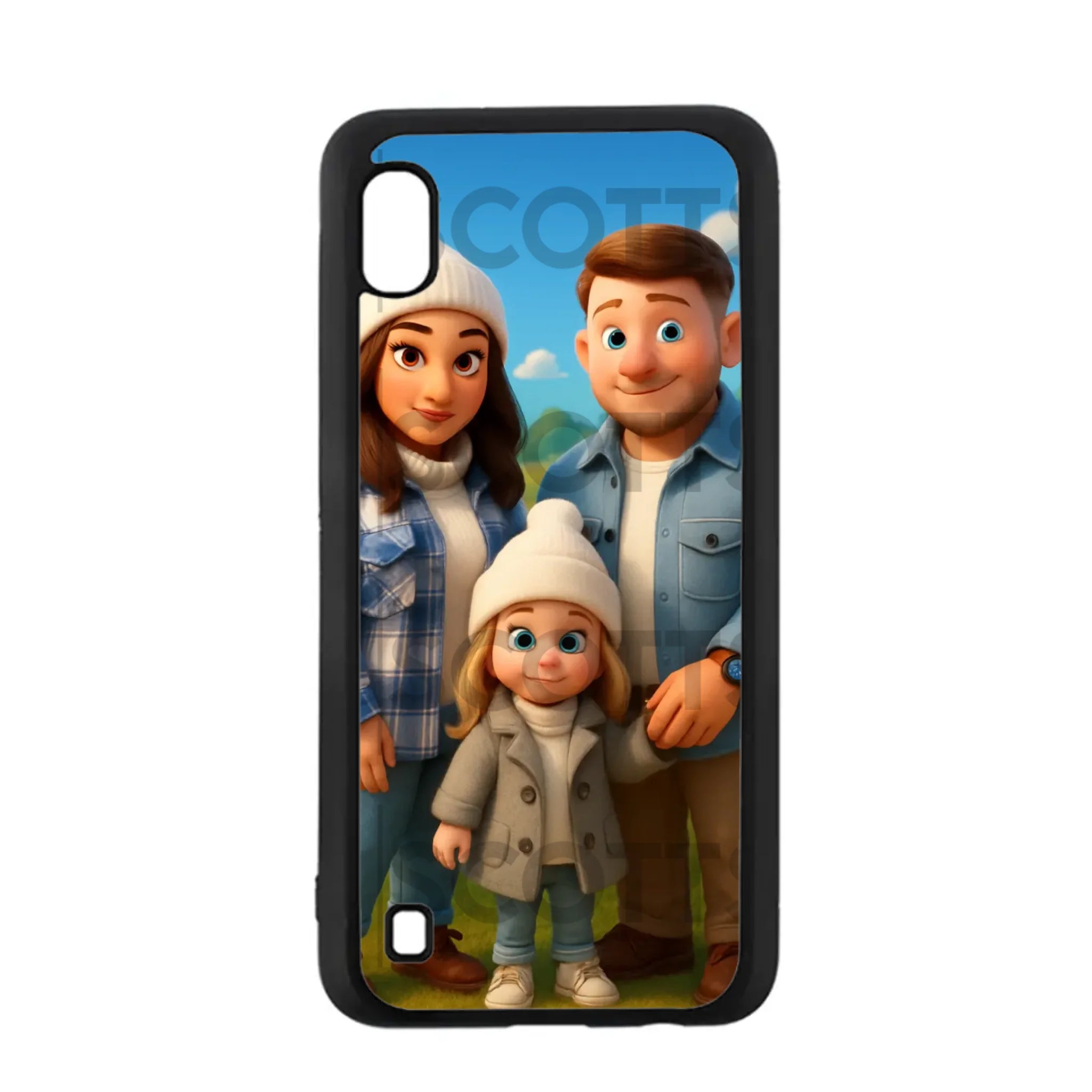 Custom Personalised Cartoon Animation - Magical - Rubber TPU Case for iPhone, Samsung & Pixel