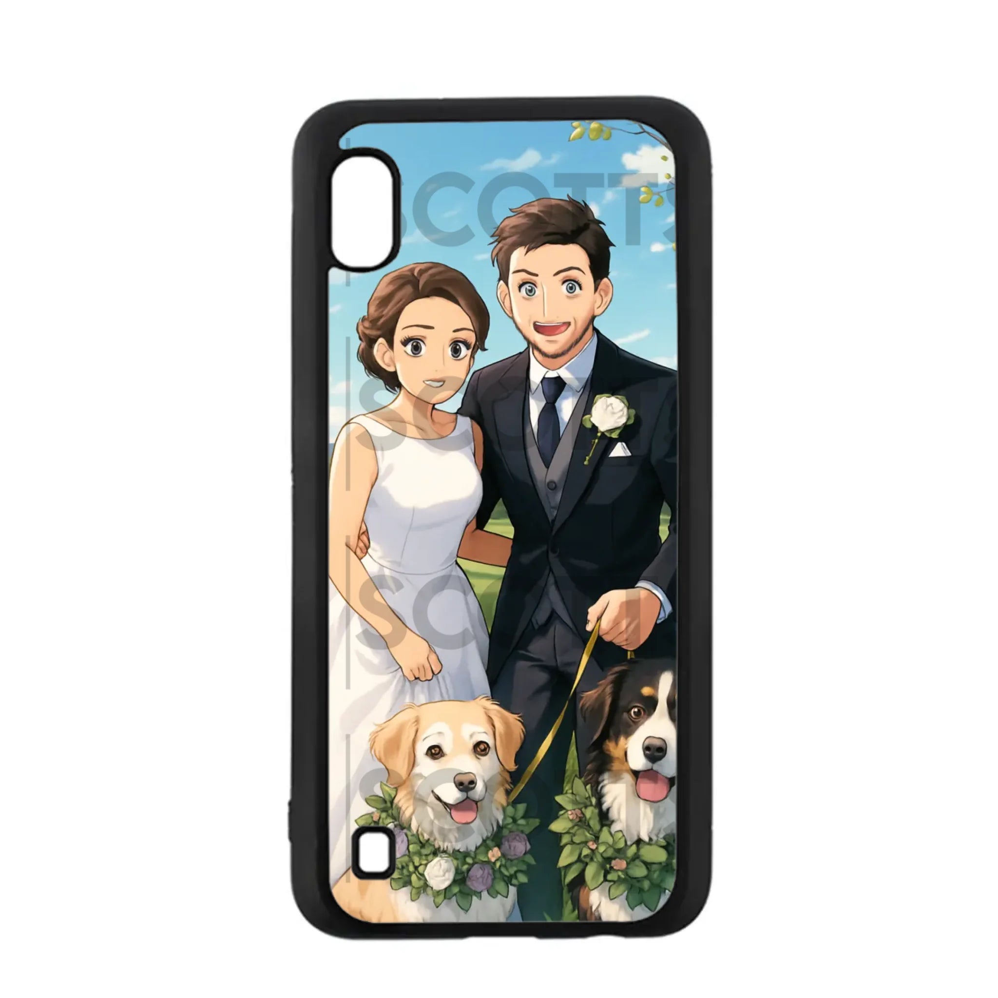 Custom Personalised Anime - Manga Animated Rubber TPU Case for iPhone, Samsung & Pixel