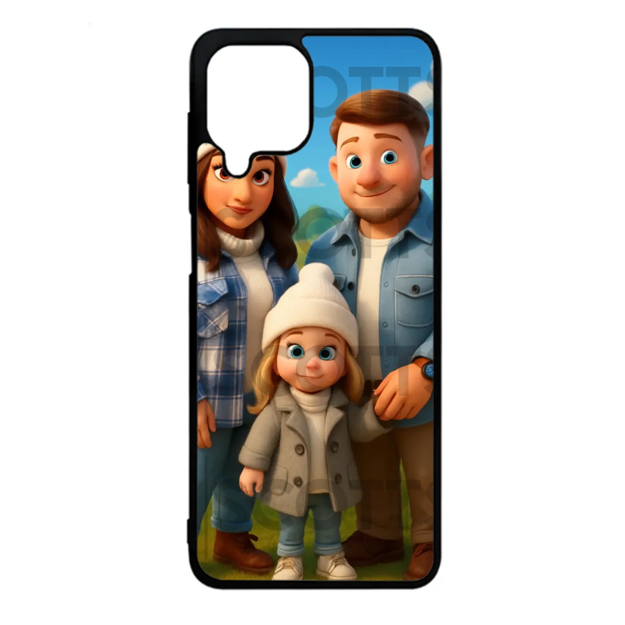 Custom Personalised Cartoon Animation - Magical - Rubber TPU Case for iPhone, Samsung & Pixel