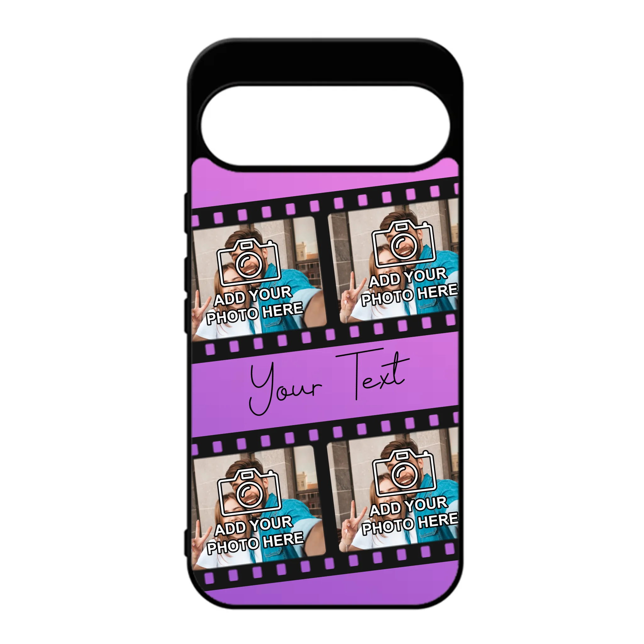 Custom photo film reel case for Google Pixel 9 Pro XL