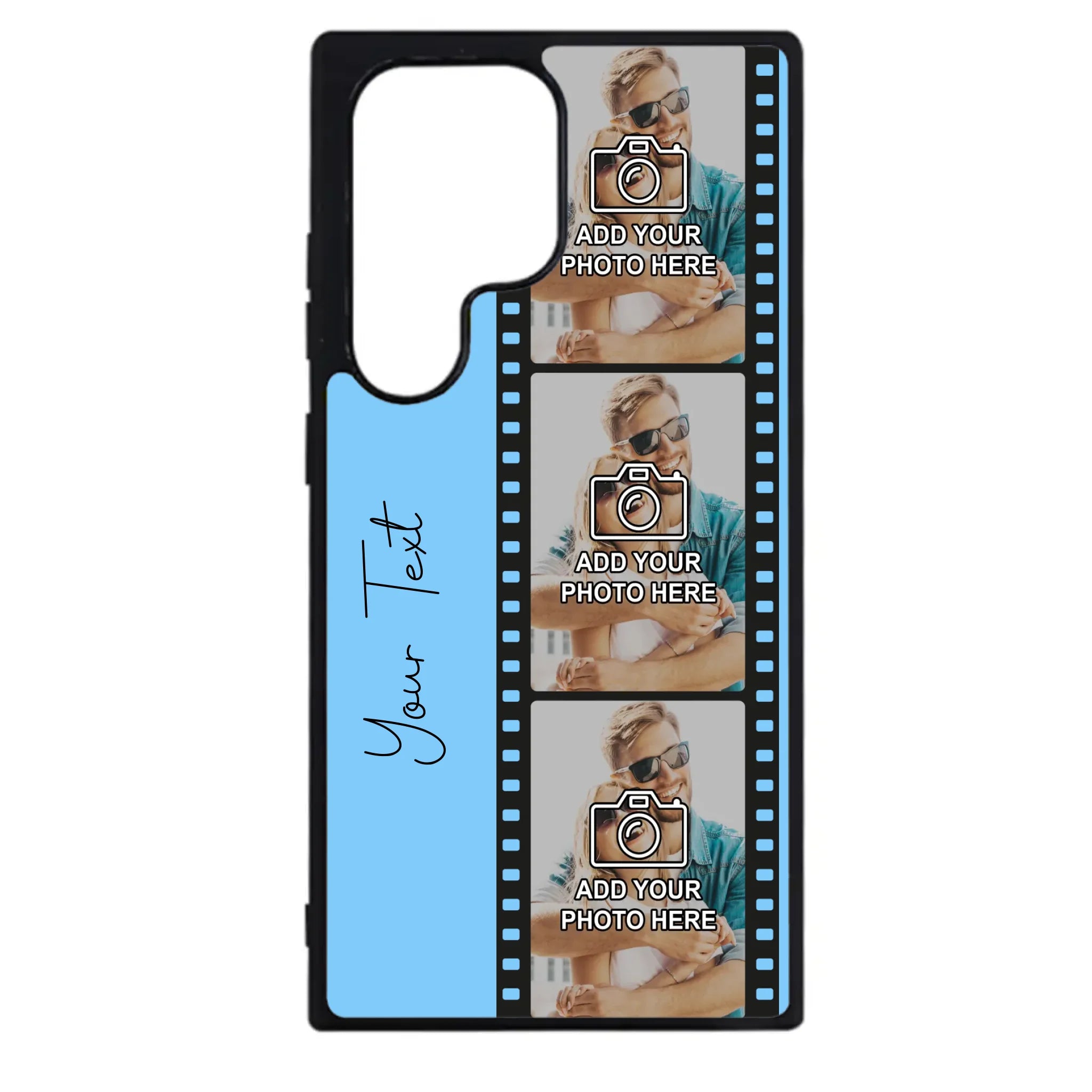 Custom Personalised Film Reel No.5 Rubber TPU Case for iPhone, Samsung & Pixel