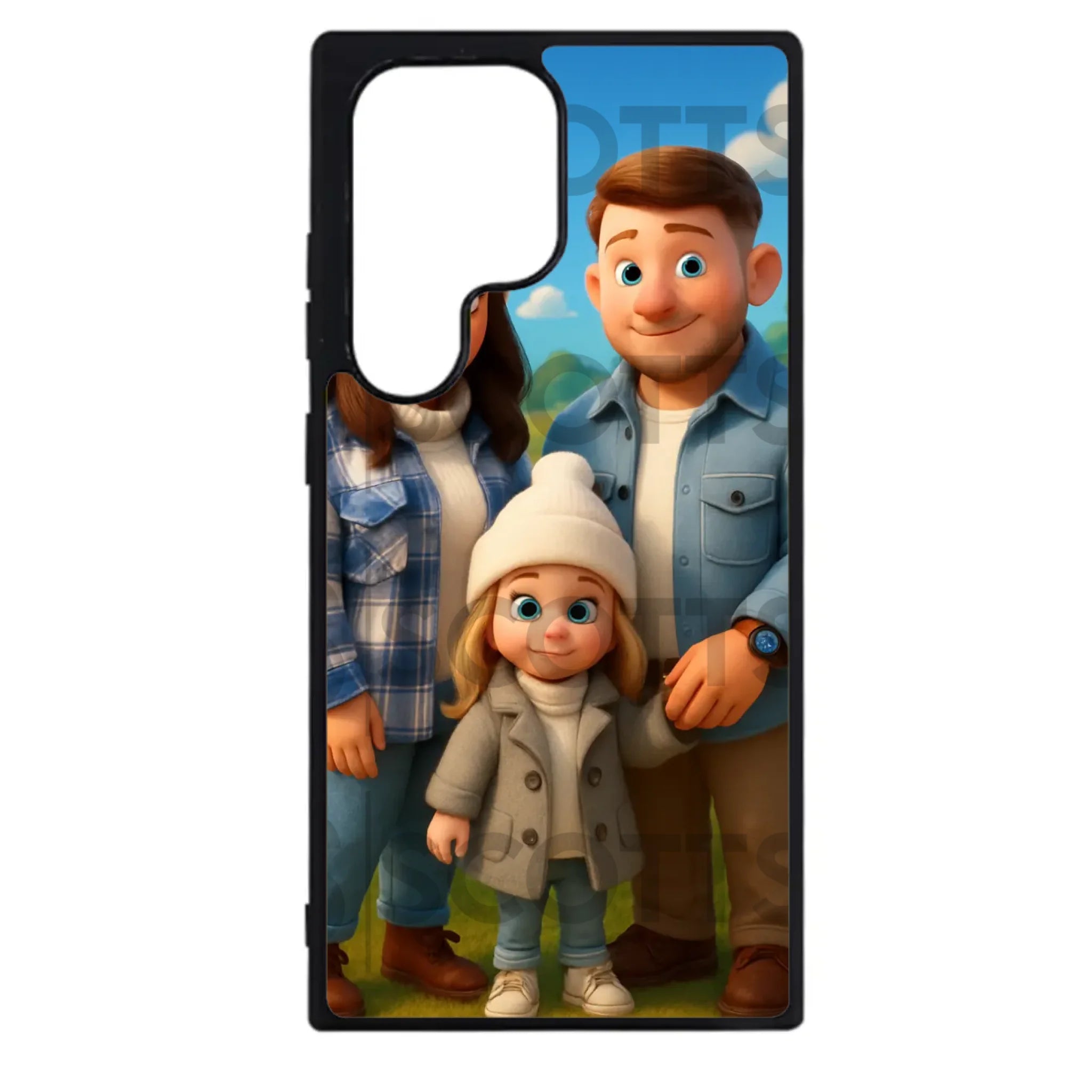 Personalised cartoon animation custom phone case for Samsung