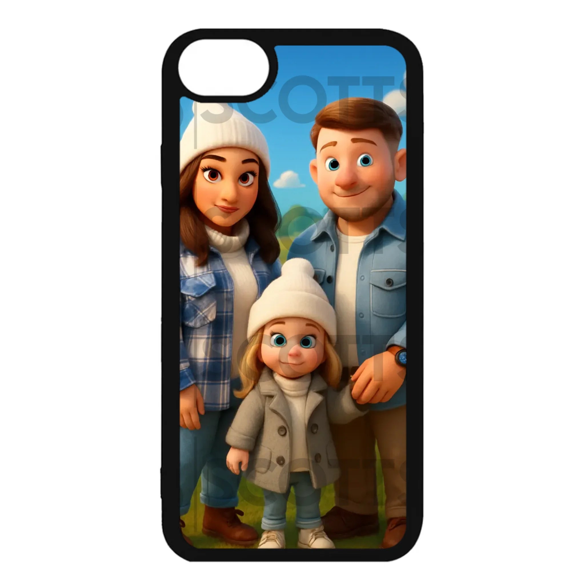 Personalised magical cartoon phone case for iPhone 7