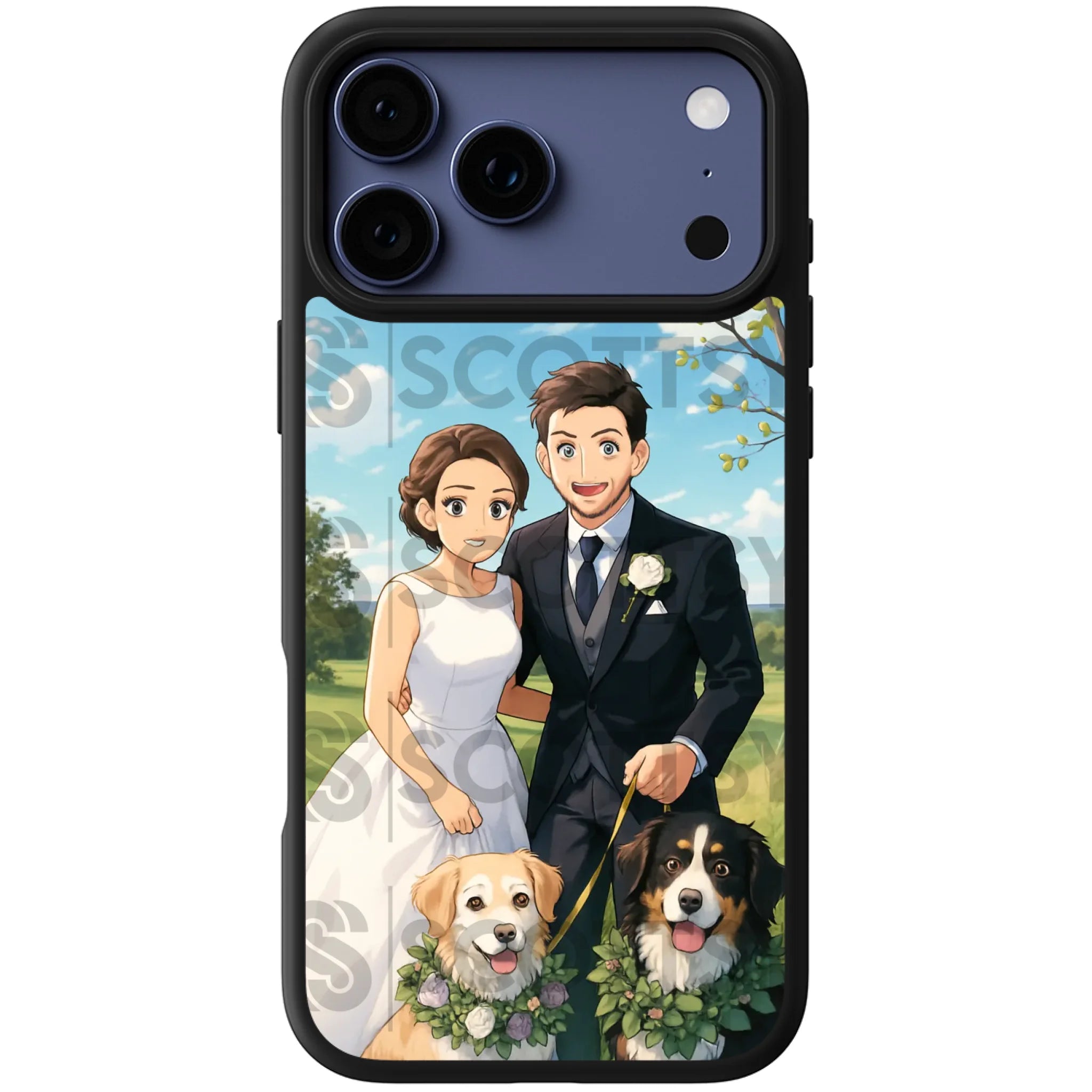 Custom anime phone case for iPhone 17 Pro Max