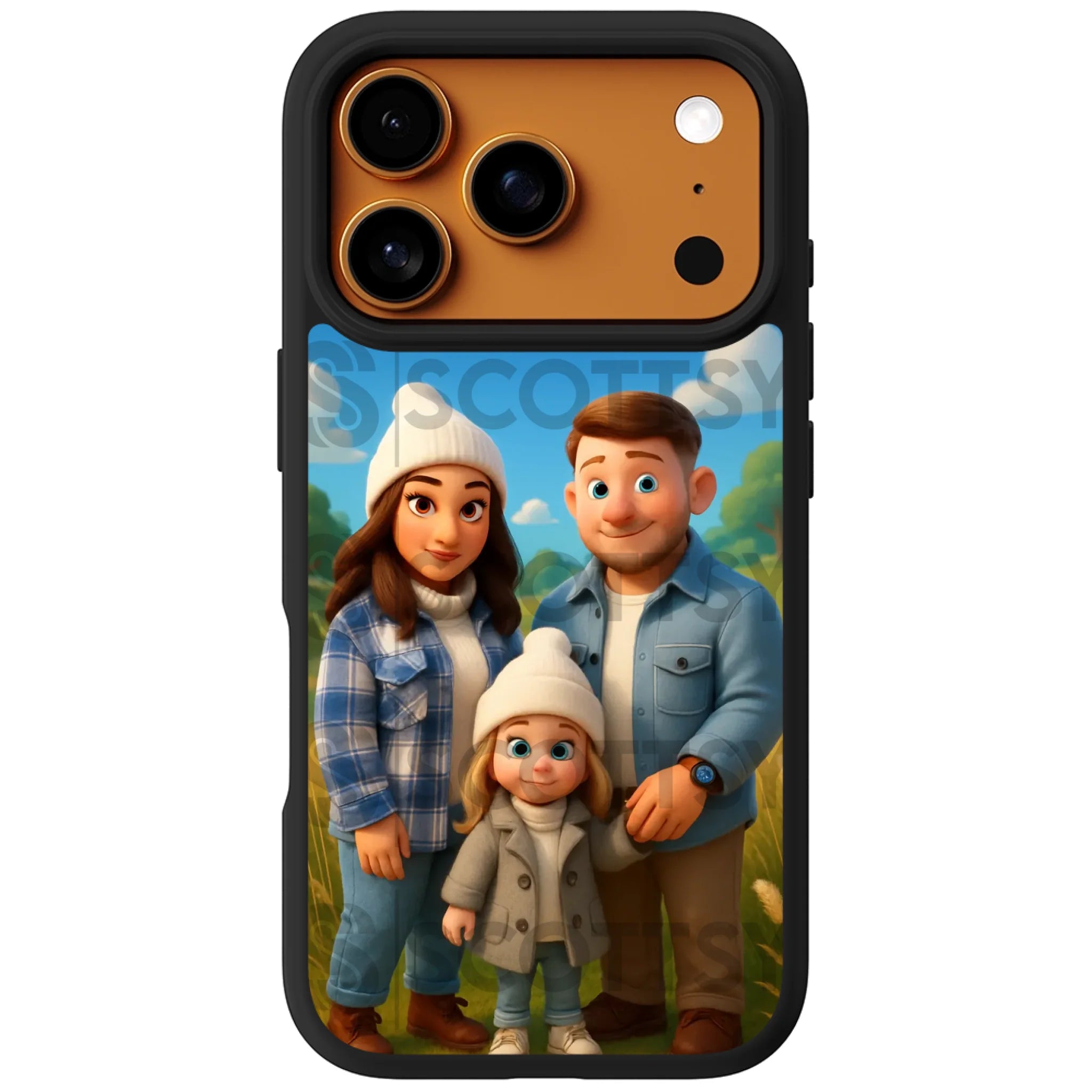 Personalised magical cartoon phone case for iPhone 17 Pro