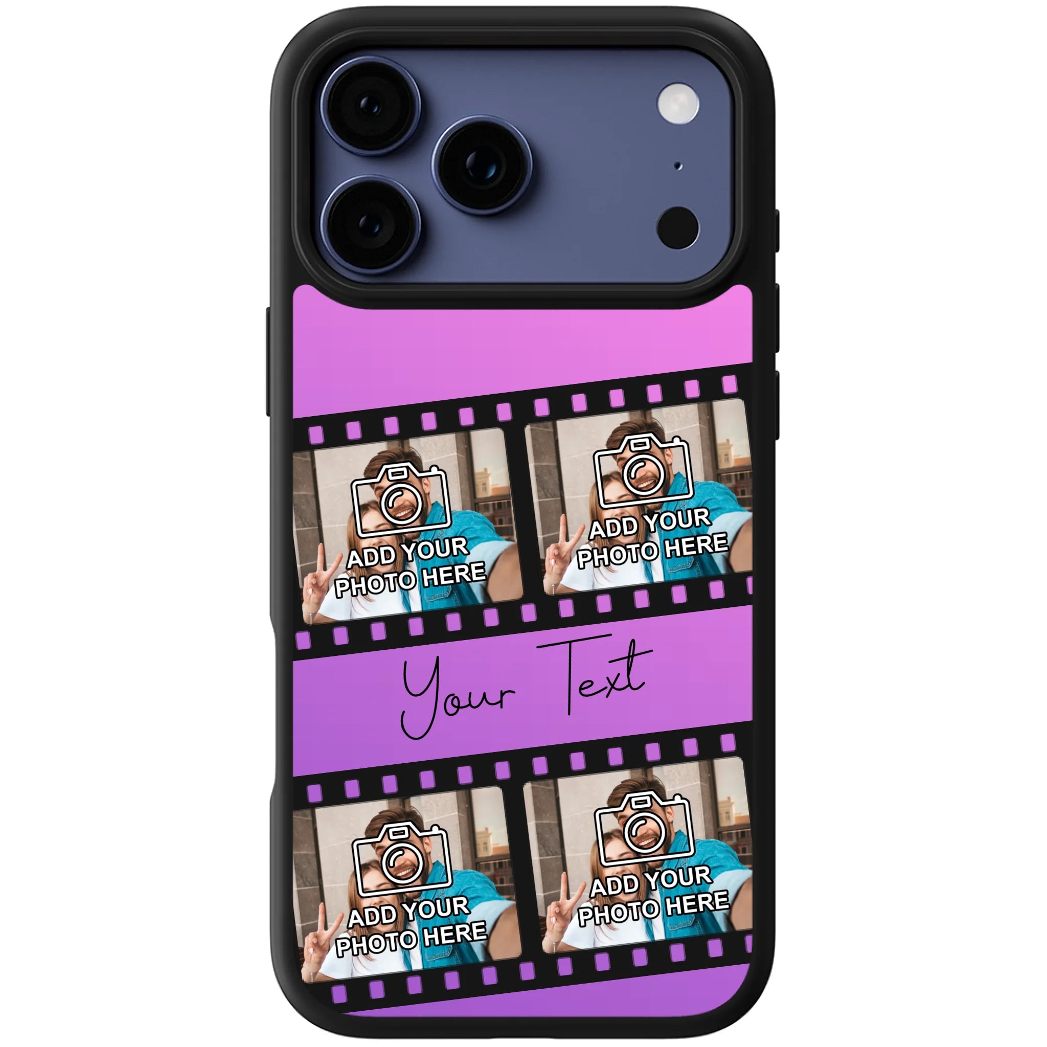 Film reel personalised phone case for iPhone 17 Pro Max