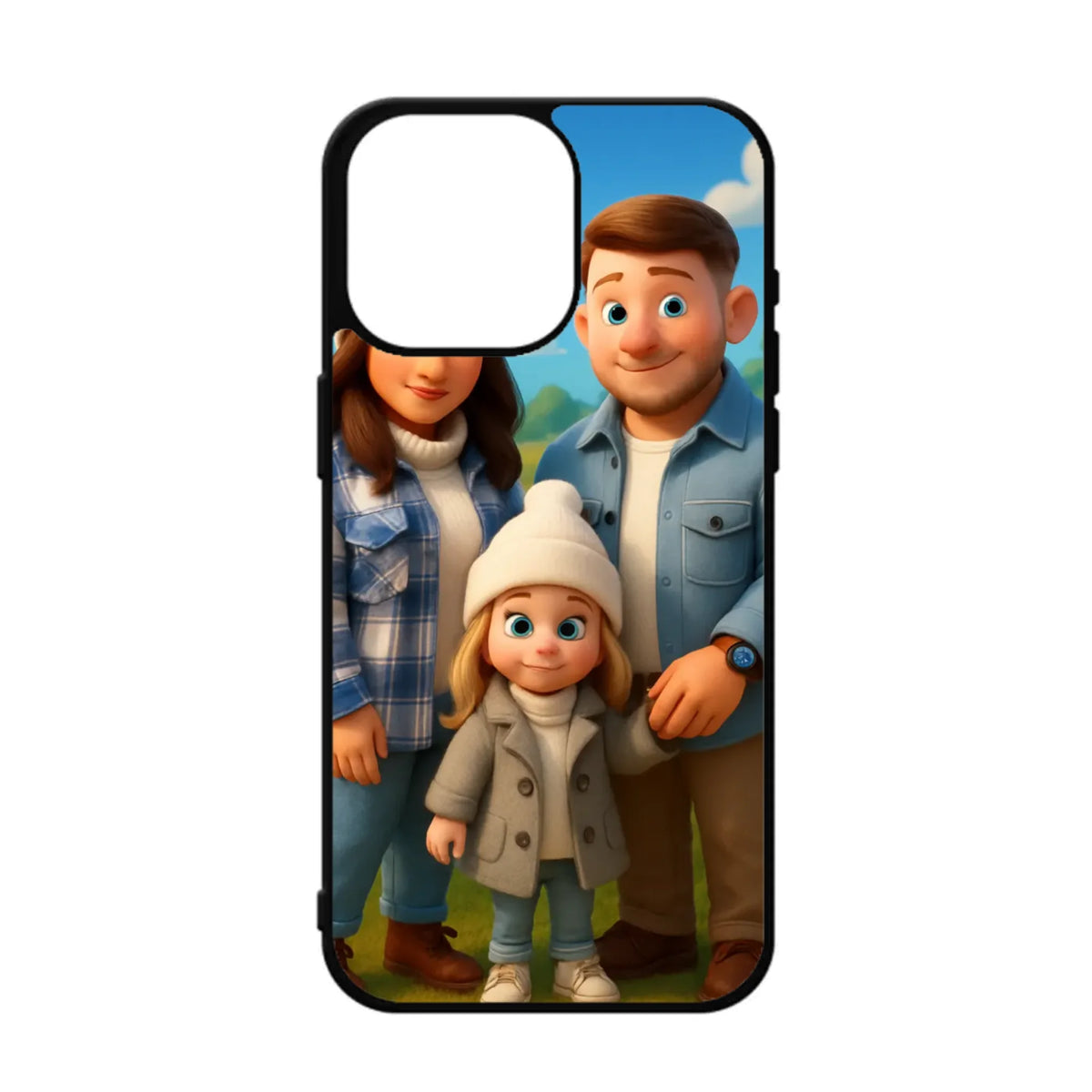 Custom Personalised Cartoon Animation - Magical - Rubber TPU Case for iPhone, Samsung & Pixel