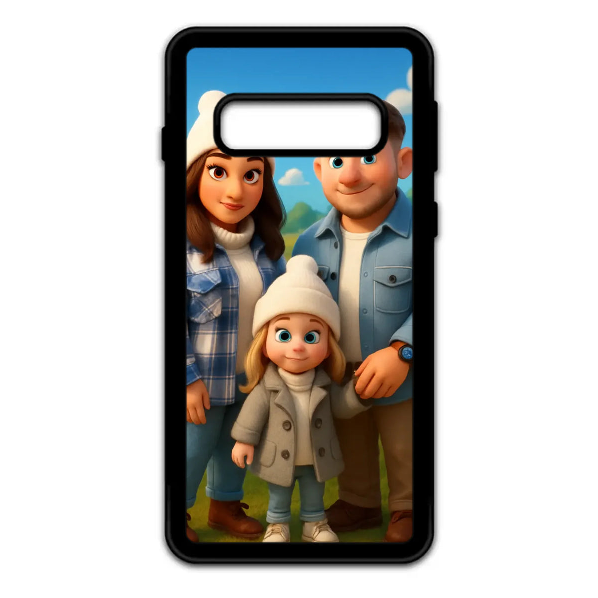 Custom Personalised Cartoon Animation - Magical - Rubber TPU Case for iPhone, Samsung & Pixel