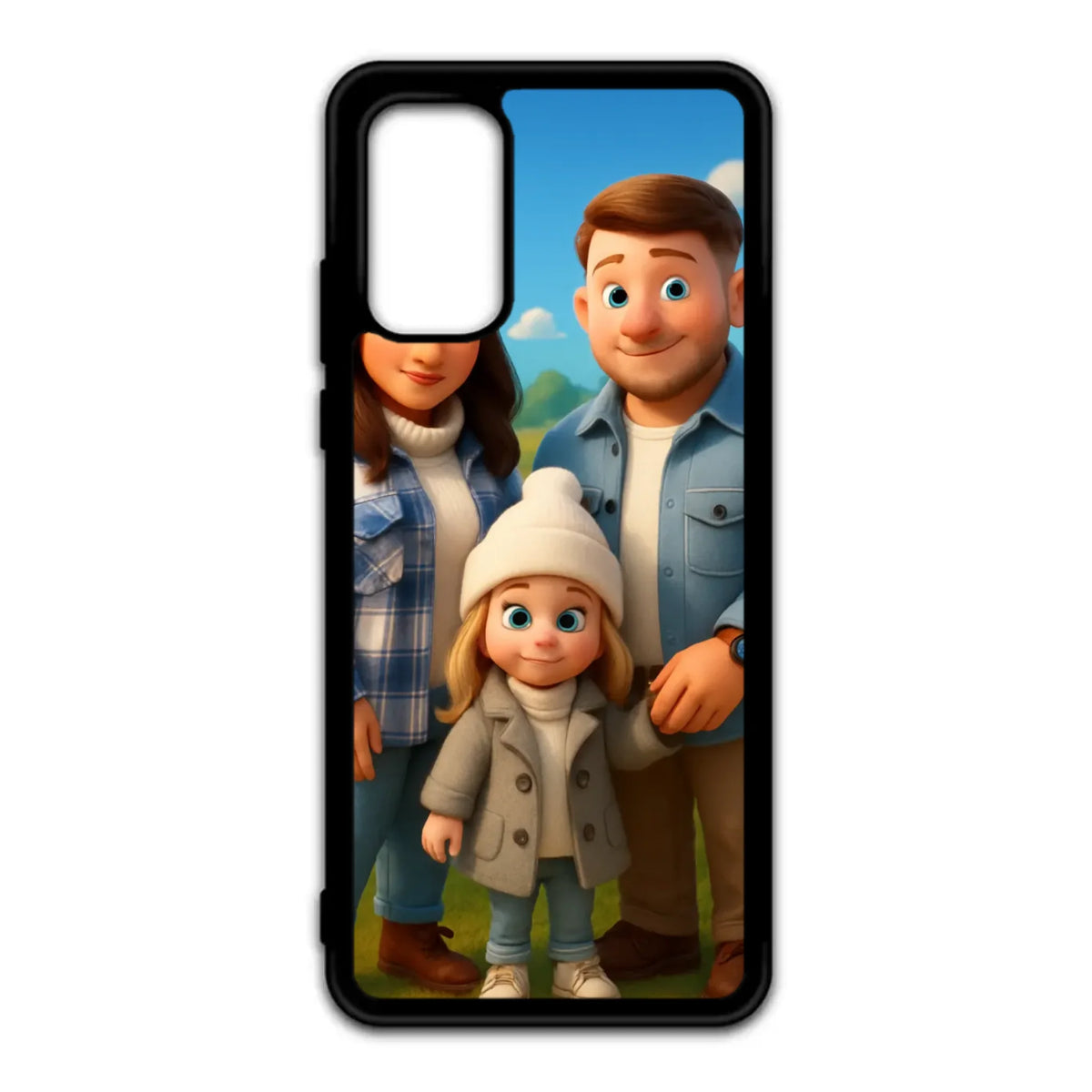 Custom Personalised Cartoon Animation - Magical - Rubber TPU Case for iPhone, Samsung & Pixel
