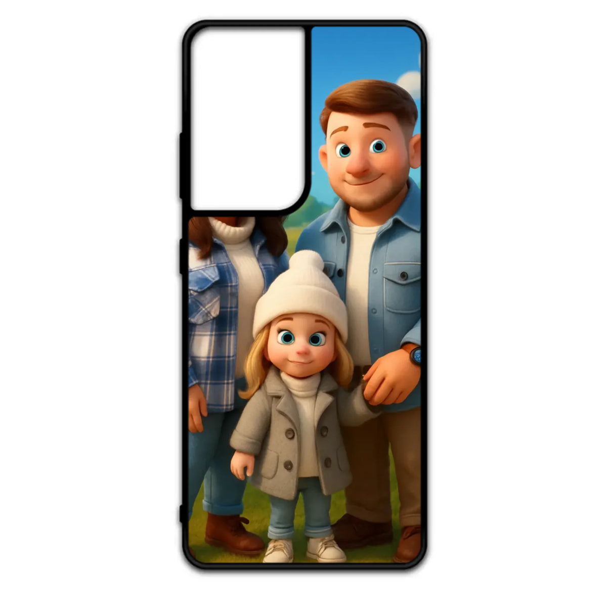 Custom Personalised Cartoon Animation - Magical - Rubber TPU Case for iPhone, Samsung & Pixel