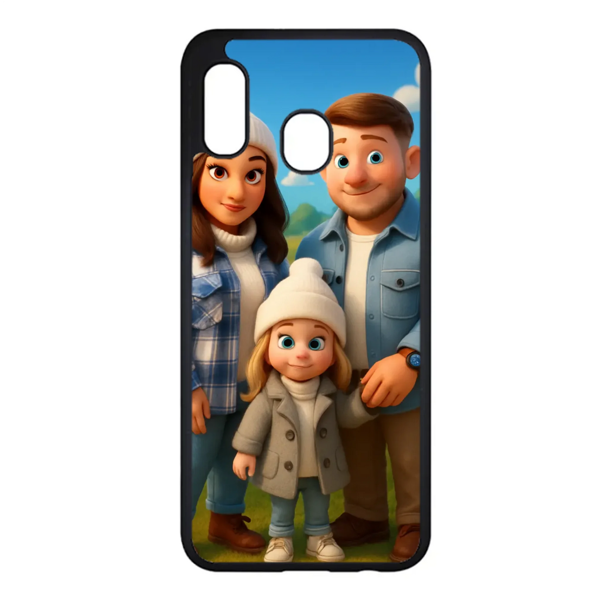 Custom Personalised Cartoon Animation - Magical - Rubber TPU Case for iPhone, Samsung & Pixel