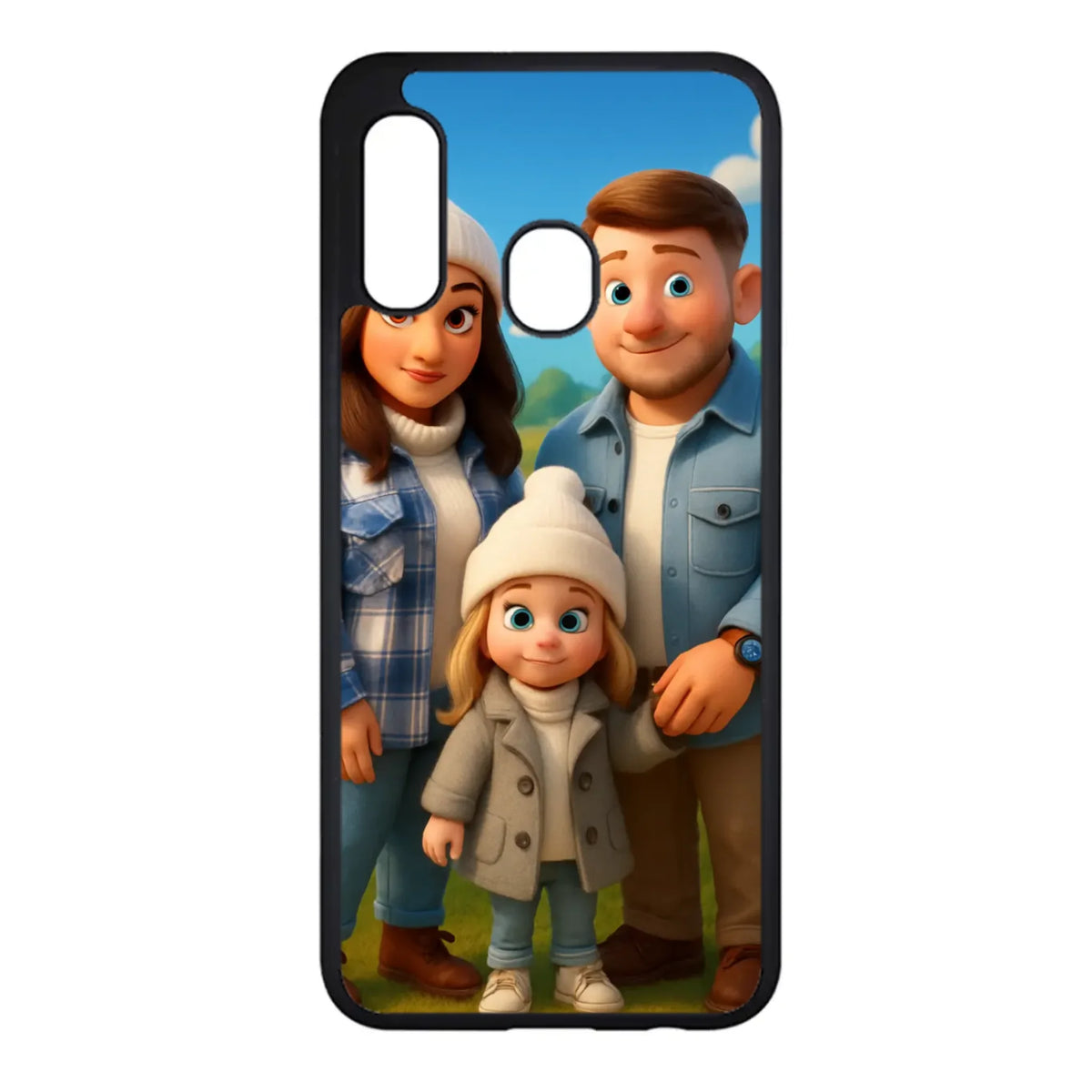 Custom Personalised Cartoon Animation - Magical - Rubber TPU Case for iPhone, Samsung & Pixel