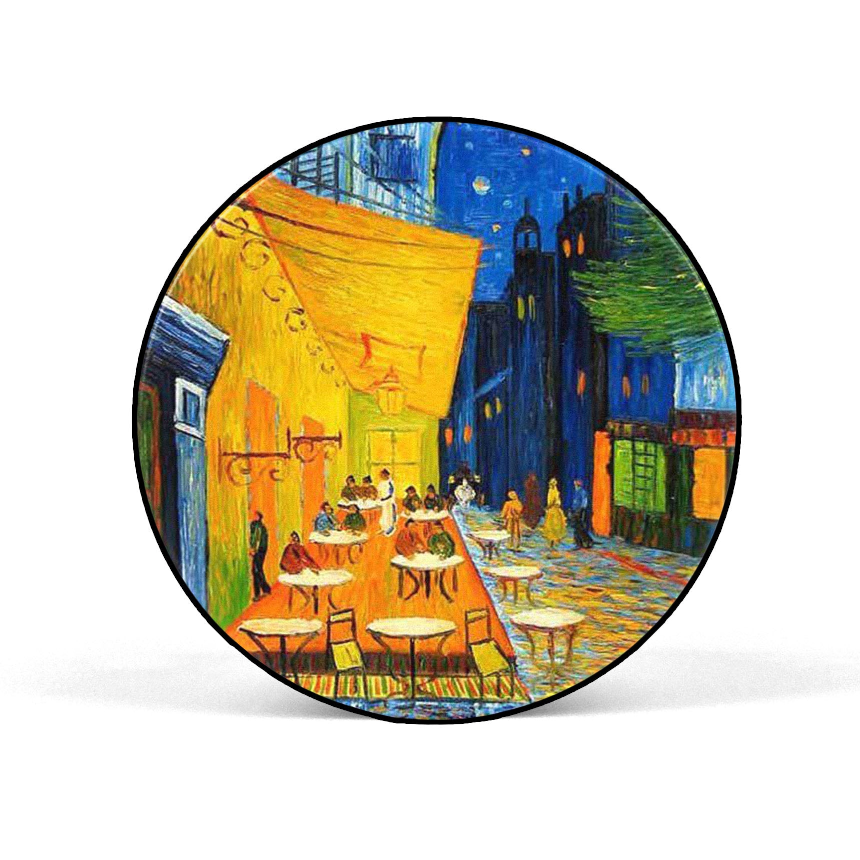 Van Gogh Cafe Terrace At Night Rubber Phone Case for iPhone, Samsung, Huawei & Pixel