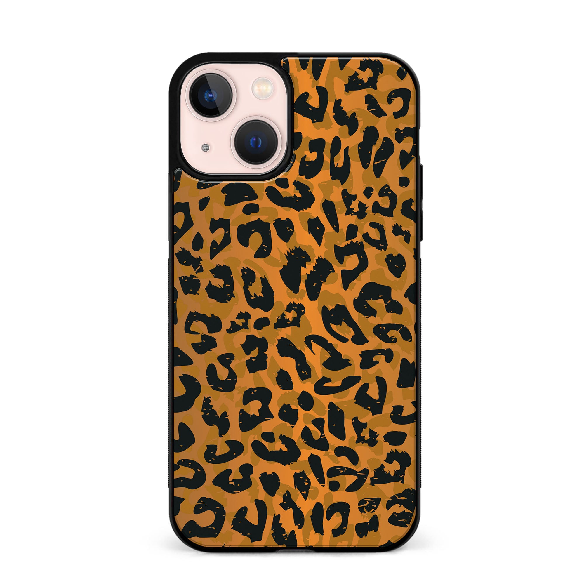 Leopard Print Rubber Phone Case for iPhone, Samsung, Huawei & Pixel
