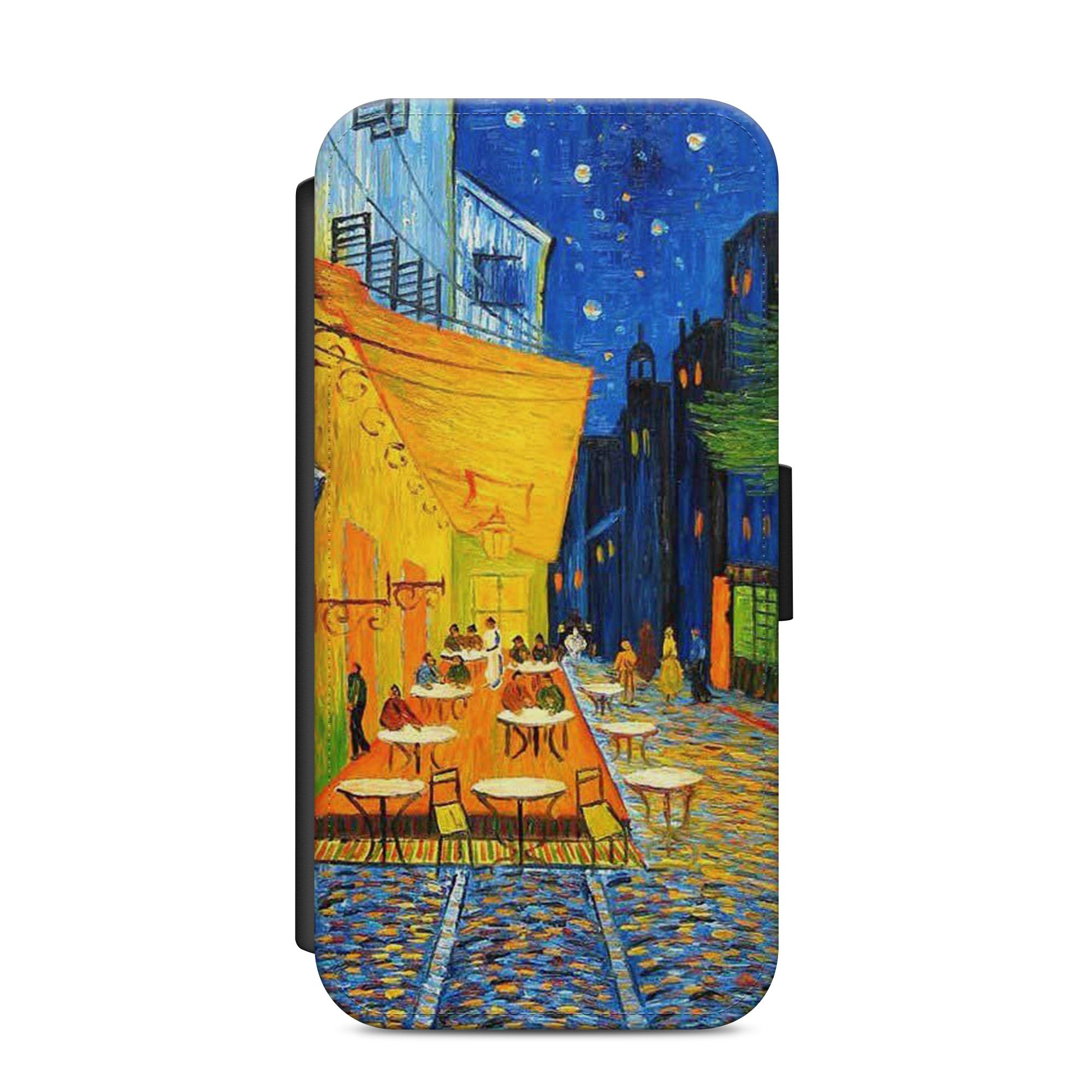Van Gogh Print Faux Leather Flip Case Wallet for iPhone / Samsung
