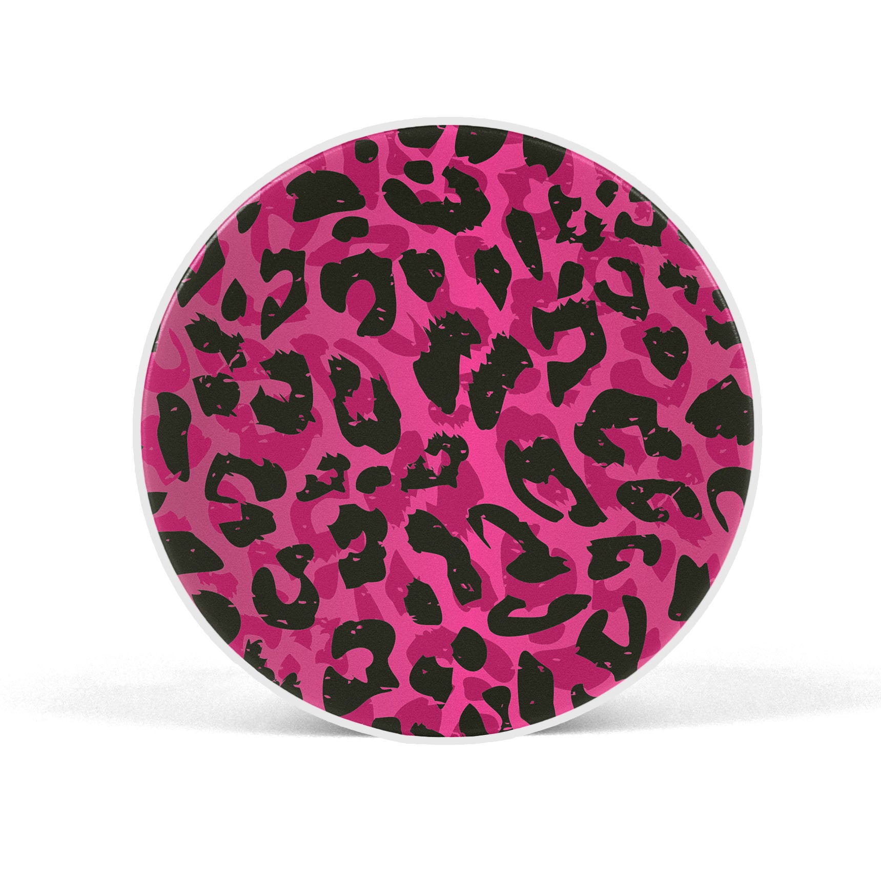 Purple Leopard Spots Print Mobile Phone Holder Grip - SCOTTSY