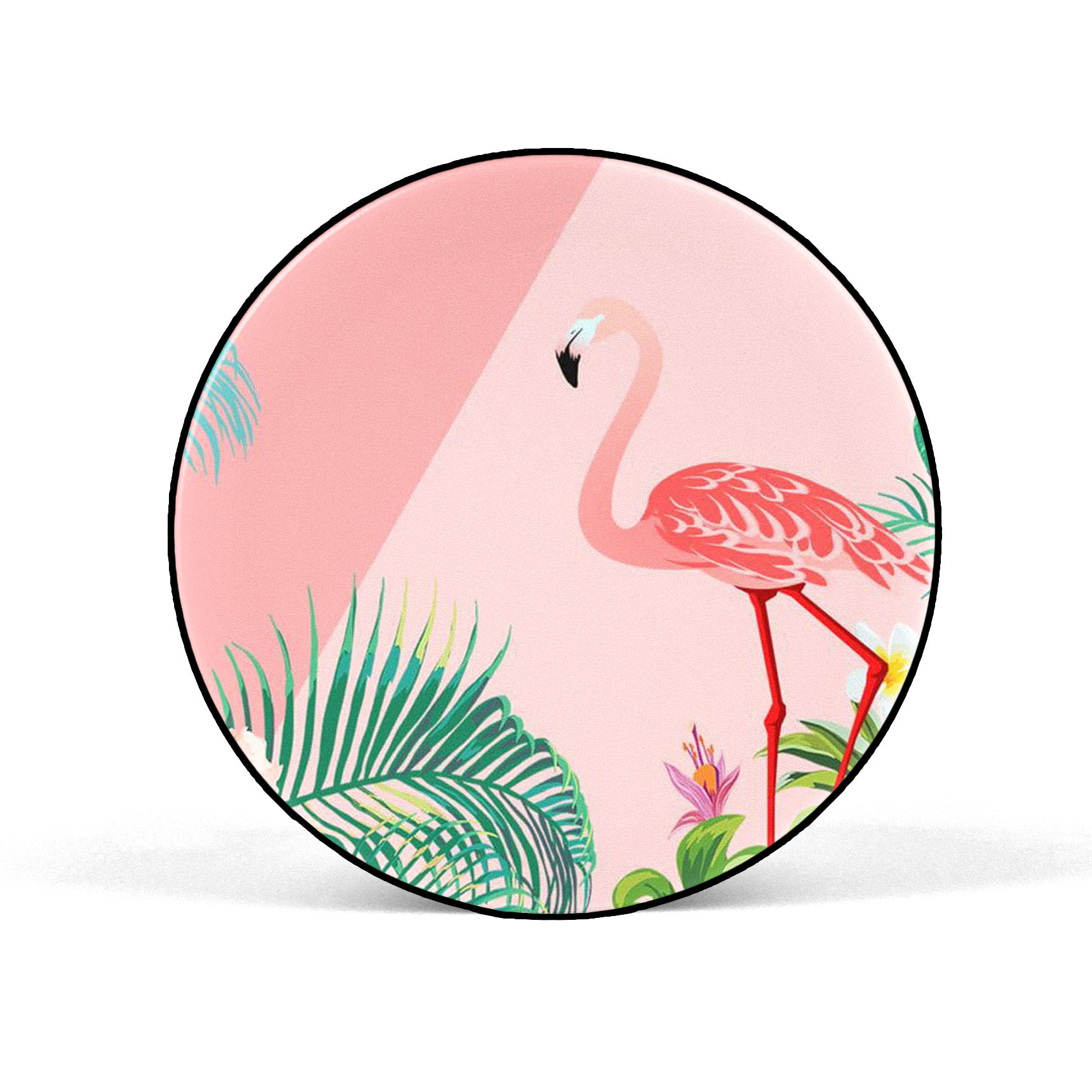 Pink Flamingo Mobile Phone Holder Grip - SCOTTSY