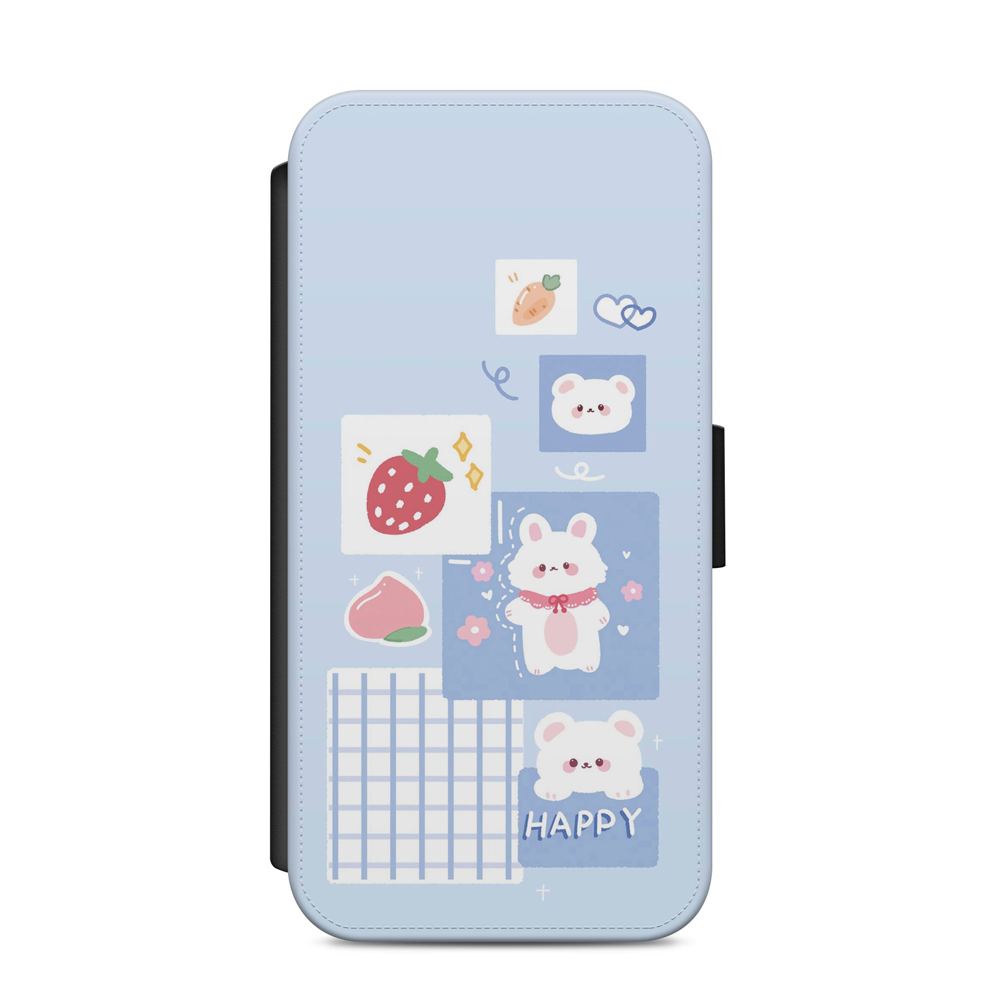 Cute Kawaii Cute Kawaii Faux Leather Flip Case Wallet for iPhone / Samsung