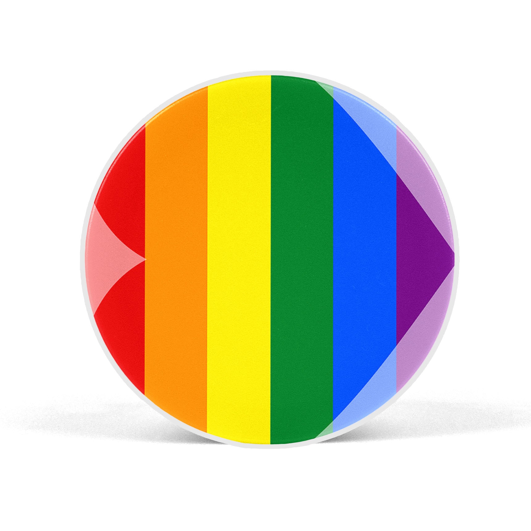 LGBT Rainbow Heart Mobile Phone Holder Grip - SCOTTSY
