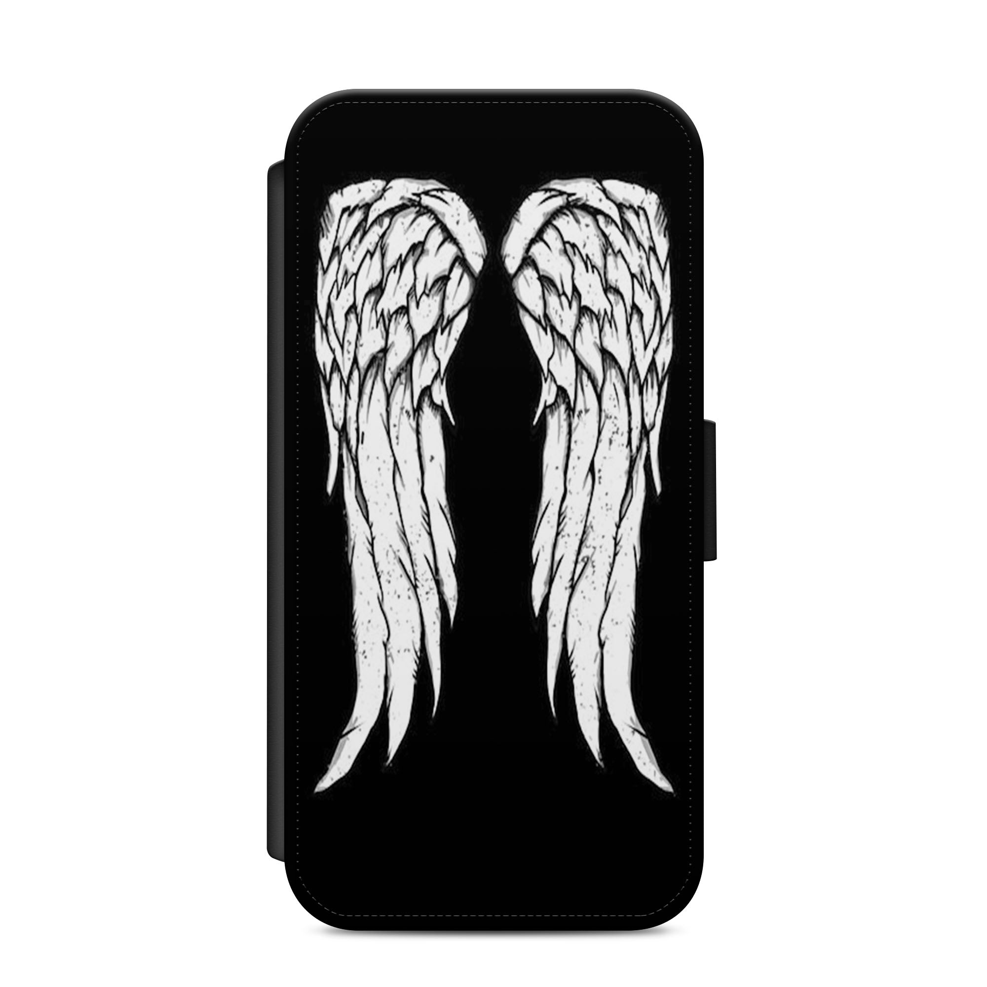Angel Wings Faux Leather Flip Case Wallet for iPhone / Samsung